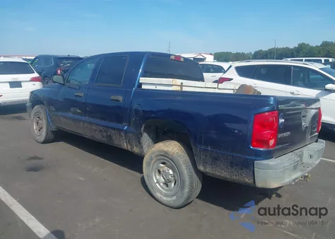 2007 Dodge Dakota Quad/St from USA, damaged, VIN 1D7HE28K37S117758